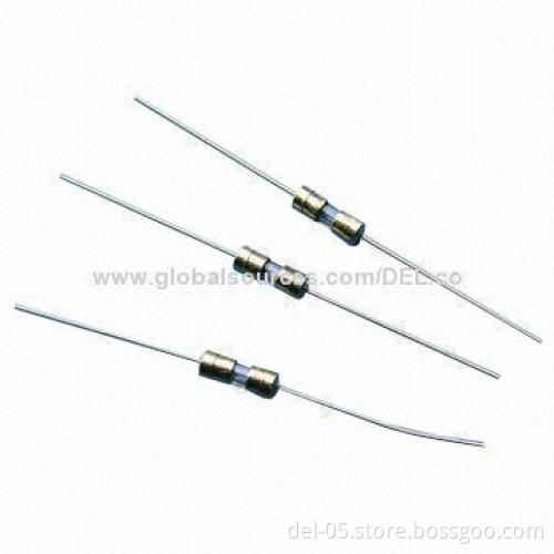 3.6 x 10mm Time Lag Glass Tube Fuses with RoHS/REACH/UL/VDE/CSA/CQC/CCC Approval